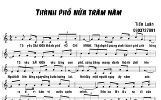 Nhạc sĩ Tiến Luân: Tự hào về "Thành phố nửa trăm năm"