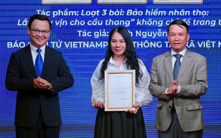 Phóng viên Báo Người Lao Động đoạt Giải Báo chí về Bảo hiểm 2023