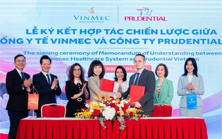 Prudential và Vinmec ký kết hợp tác chiến lược, mang lại giải pháp y tế tốt hơn cho khách hàng