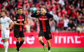 Bayer Leverkusen lần đầu tiên trong lịch sử vô địch Bundesliga