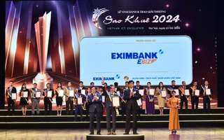 Eximbank vinh dự nhận giải thưởng Sao Khuê 2024