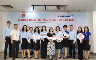 Eximbank tổ chức ngày hội hiến máu vì cộng đồng năm 2024