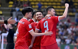 Myanmar thua thảm Thái Lan, futsal Việt Nam rộng cửa vào tứ kết