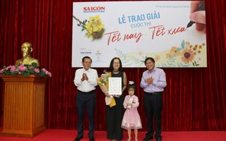 Báo Sài Gòn Giải Phóng trao giải cuộc thi viết "Tết nay - Tết xưa"
