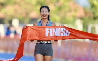 Giải half-marathon “Tự hào Tổ quốc tôi”: Hạnh phúc, vinh dự khi giành chiến thắng