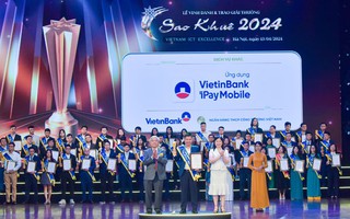 VietinBank đạt 2 Giải thưởng Sao Khuê năm 2024