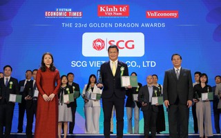 SCG nằm trong top 10 doanh nghiệp FIEs tiêu biểu tại Lễ trao giải Rồng Vàng 2023-2024