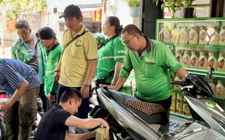 Độc đáo mô hình "Điểm dừng chân" dành cho đoàn viên nghiệp đoàn xe ôm