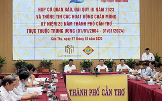 Cần Thơ: Không để người không phận sự tham dự họp báo