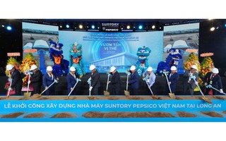 Suntory PepsiCo Việt Nam khởi công xây nhà máy lớn nhất châu Á tại Long An