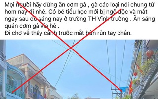 Thông tin sai sự thật vụ học sinh tử vong, bị phạt 5 triệu đồng