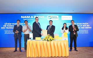 Nam A Bank và PRA ký nhận bàn giao Giao phẩm hệ thống quản lý rủi ro môi trường và xã hội ESMS