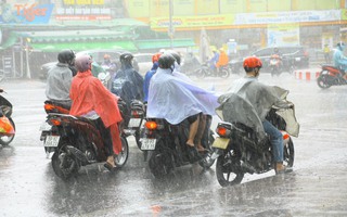 Trung tâm TP HCM sắp có mưa to