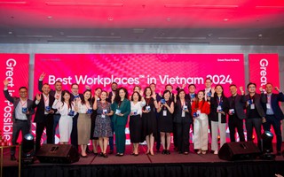 Công bố 25 nơi làm việc xuất sắc hàng đầu Việt Nam 2024