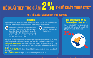 Giảm thuế để trợ lực người dân, doanh nghiệp