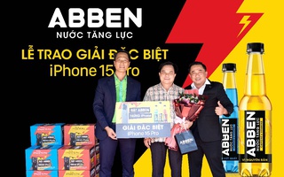 Nước tăng lực ABBEN tạo làn sóng săn iPhone 15 Pro miễn phí