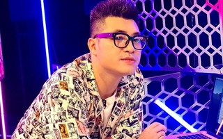 Rapper Phong Windy cùng với "Hoa vui ca" VTV3 mừng tết thiếu nhi 1-6