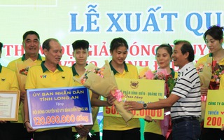 VTV Bình Điền Long An xuất quân dự Giải bóng chuyền  VTV9 - Bình Điền