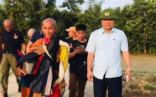 UBND tỉnh Quảng Nam đề nghị không tập trung đông người khi "sư" Thích Minh Tuệ đi qua