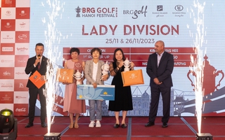 BRG Golf Hanoi Festival để lại ấn tượng sâu đậm trong lòng golf thủ quốc tế