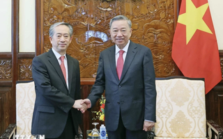 Chủ tịch nước Tô Lâm tiếp Đại sứ Trung Quốc
