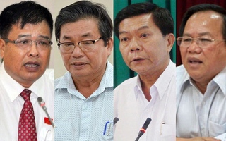 Kỷ luật cảnh cáo 4 nguyên chủ tịch tỉnh Ninh Thuận, Bình Dương, Long An và Bà Rịa-Vũng Tàu