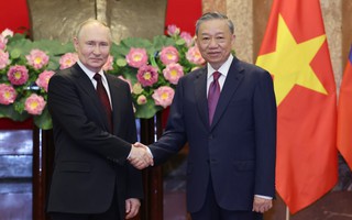 Chủ tịch nước Tô Lâm hội đàm với Tổng thống Vladimir Putin