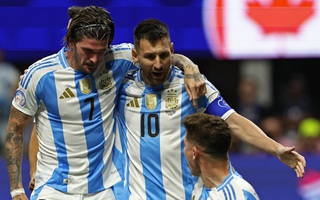 Messi thiết lập kỷ lục, Argentina thắng đẹp trận mở màn Copa America 2024