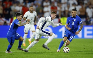 Euro 2024: Không thắng nổi Slovenia, tuyển Anh vẫn giành ngôi nhất bảng