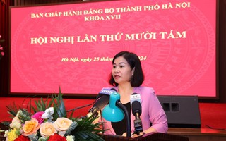 Bộ Chính trị phân công bà Nguyễn Thị Tuyến điều hành Thành ủy Hà Nội