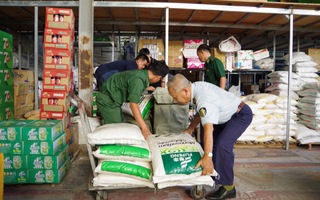 Bà Rịa - Vũng Tàu: Phát hiện 7 tấn đường, bột ngọt không có hóa đơn