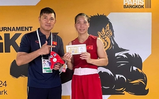 Võ sĩ Hà Thị Linh và giấy thông hành đến Olympic