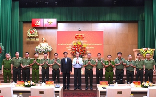 Thượng tướng Nguyễn Duy Ngọc bàn giao công tác tại Bộ Công an