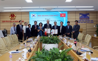 Trường ĐH Cửu Long tăng cường hợp tác với Hàn Quốc