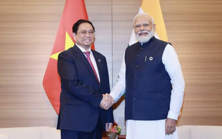 Thủ tướng Phạm Minh Chính chúc mừng Thủ tướng Ấn Độ Narenda Modi