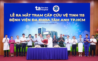 Ra mắt Trạm cấp cứu vệ tinh 115: Bệnh viện Tâm Anh góp phần nâng cao năng lực cấp cứu đột quỵ