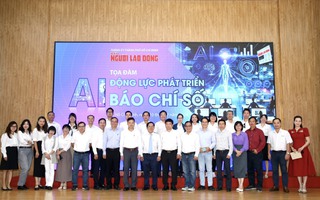 Báo Người Lao Động tổ chức tọa đàm "AI – Động lực phát triển báo chí số"