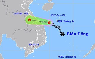 Áp thấp nhiệt đới hướng vào Đà Nẵng, miền Trung mưa lớn tới 250 mm