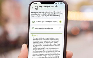Vietcombank đã có hơn 3 triệu khách hàng cập nhật sinh trắc học