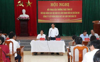 Bí thư, Chủ tịch tỉnh Quảng Nam ra "tối hậu thư" cho Công ty Bách Đạt An