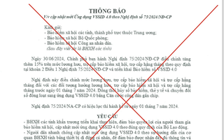 Giả mạo BHXH Việt Nam để lừa cài VSSID 4.0