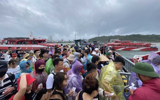 Trước bão số 2: Gần 950 du khách còn ở trên đảo Cô Tô