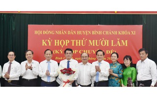 Ông Lê Như Hải Long được bầu giữ chức Phó Chủ tịch UBND huyện Bình Chánh