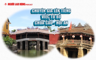 Chuyên gia nhận xét việc tu bổ Chùa Cầu - Hội An "rất thành công"