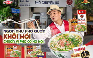 Acecook Việt Nam kết hợp cùng Phở Khôi Hói mang Phở Đệ Nhất đến mọi nhà