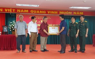 Trao Bằng "Tổ quốc ghi công" cho liệt sĩ sau 55 năm hy sinh