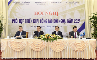 Hội nghị "4 bên" phối hợp triển khai công tác đối ngoại năm 2024