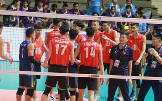 Tuyển bóng chuyền Việt Nam thua Philippines trận mở màn SEA V-League