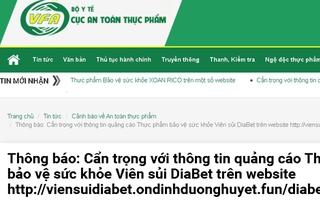 Nhiều quảng cáo thực phẩm chức năng lừa dối người dùng