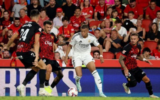 Real Madrid gây thất vọng trước Mallorca, Rodrygo ghi bàn nhưng Mendy lãnh thẻ đỏ